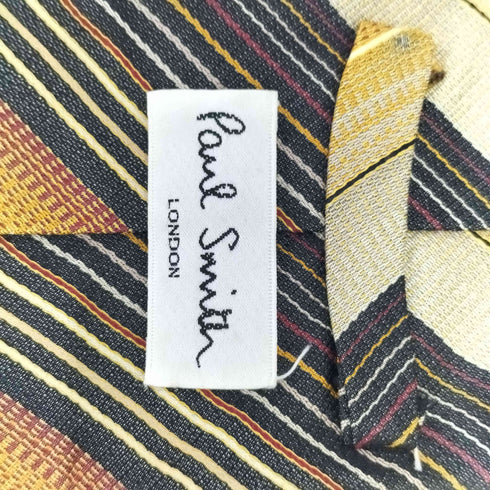 ポールスミス Paul Smith マルチストライプ コットンネクタイ メンズ
