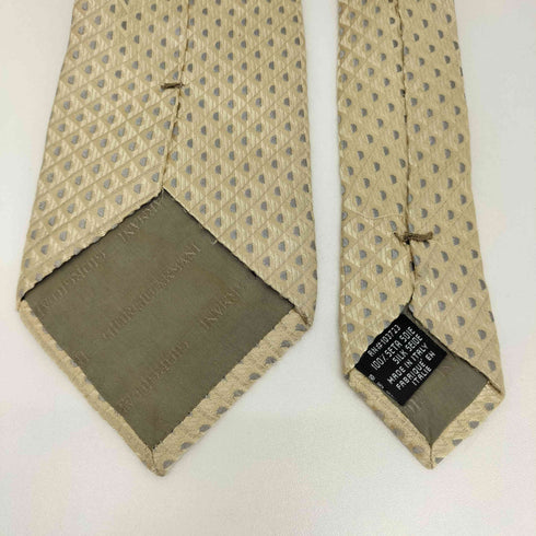 ジョルジオアルマーニ Giorgio Armani 総柄 シルクネクタイ メンズ