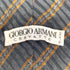 ジョルジオアルマーニ Giorgio Armani CRAVATTE ストライプ柄 シルク混 ネクタイ メンズ