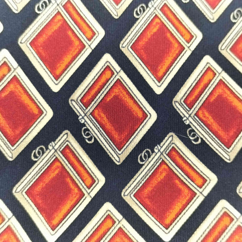 グッチ GUCCI 総柄 シルクネクタイ メンズ