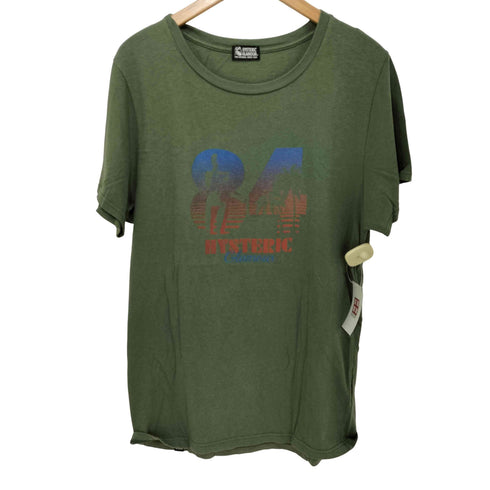 ヒステリックグラマー HYSTERIC GLAMOUR 84 プリント ヒスガール Tシャツ レディース FREE