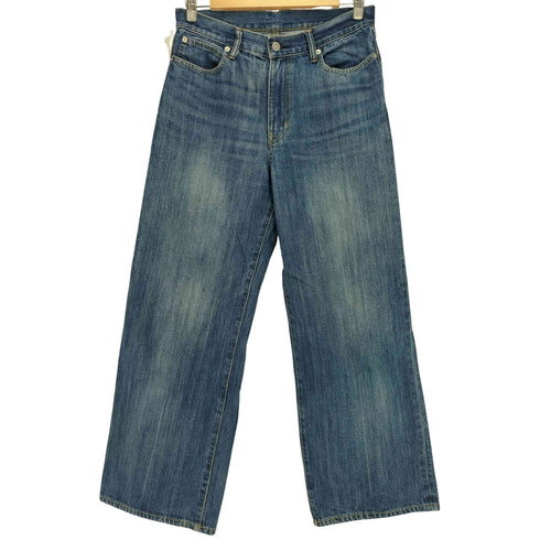 ユナイテッドアローズグリーンレーベルリラクシング UNITED ARROWS green label relaxing CB DNM H/W WIDE パンツ レディース JPN:40