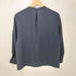 ユナイテッドアローズグリーンレーベルリラクシング UNITED ARROWS green label relaxing タック バイカラー 七分袖 ブラウス レディース