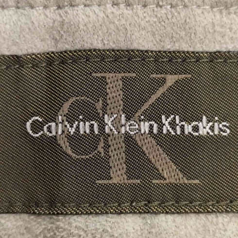 カルバンクライン CALVIN KLEIN KHAKIS フェイクスエード フレアパンツ レディース 27inch