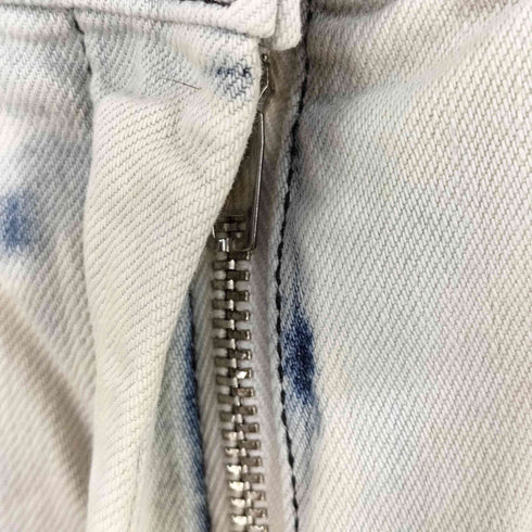 エムエムシックスメゾンマルジェラ MM6 Maison Margiela ケミカルウォッシュ コットン デニム パンツ レディース 38