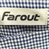 Farout ファーラウト チェック柄 ワイドフレアパンツ メンズ 2