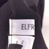 エルフランク ELFRANK ボーダー フリルスリーブ ニット ロング ワンピース レディース FREE