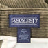 ランズエンド LANDS END 90-00S USA製 OLD 2タック ワイド 太畝 コーデュロイ コーズ トラウザー パンツ メンズ 33