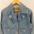 リズクレイボーン LIZ Claiborne 90-00S ダブル ライダース デニム ジャケット メンズ 6
