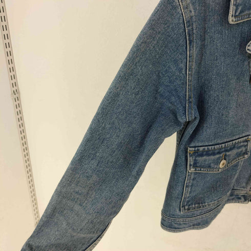 リズクレイボーン LIZ Claiborne 90-00S ダブル ライダース デニム ジャケット メンズ 6