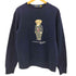 ポロラルフローレン POLO RALPH LAUREN 現行タグ Preppy Bear Fleece Sweatshirt 裏地フリース ポロベア プリント スウェット メンズ import:M