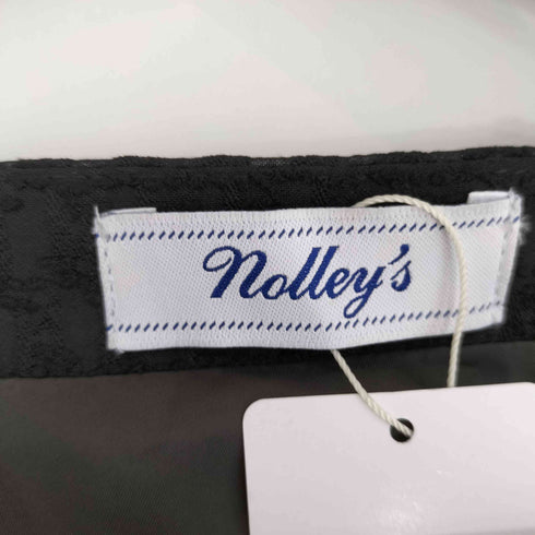 ノーリーズ NOLLEY’S ウォッシャブルジオメトリック柄ワンピース レディース FREE