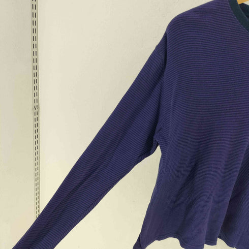 チャップスラルフローレン CHAPS RALPH LAUREN 長袖 ボーダー ポケット Tシャツ メンズ LL