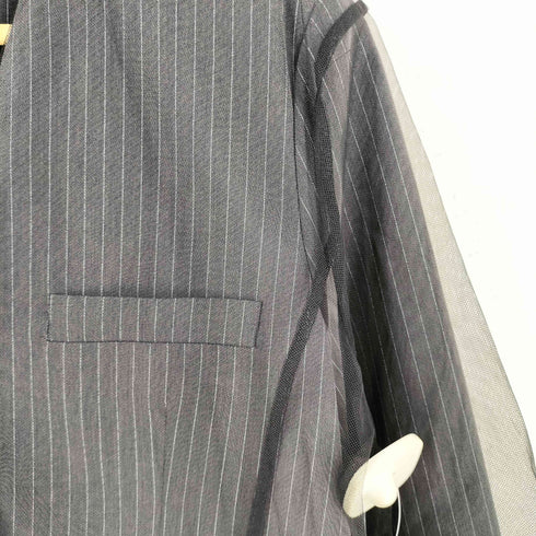 ANDRESD stripe layered tulle jacket ストライプレイヤードチュールジャケット レディース JPN:L
