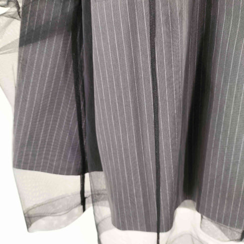 ANDRESD stripe layered tulle jacket ストライプレイヤードチュールジャケット レディース JPN:L