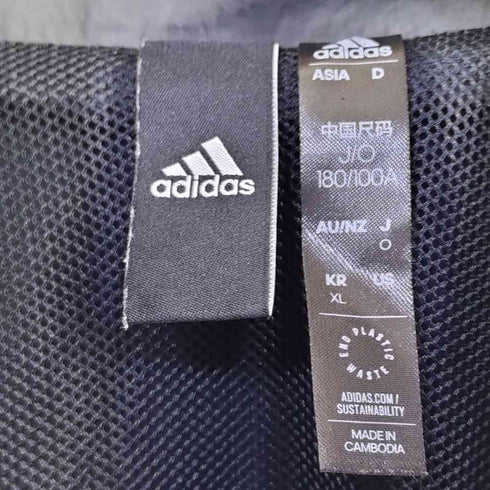 アディダス adidas ウインドフルジップ ワーディング ウーブンジャケット メンズ O