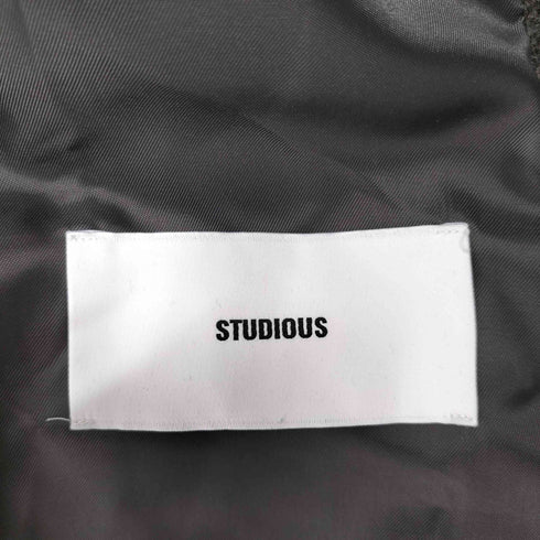 ステュディオス STUDIOUS stand collar wool blouson スタンドカラー ウールブルゾン レディース FREE