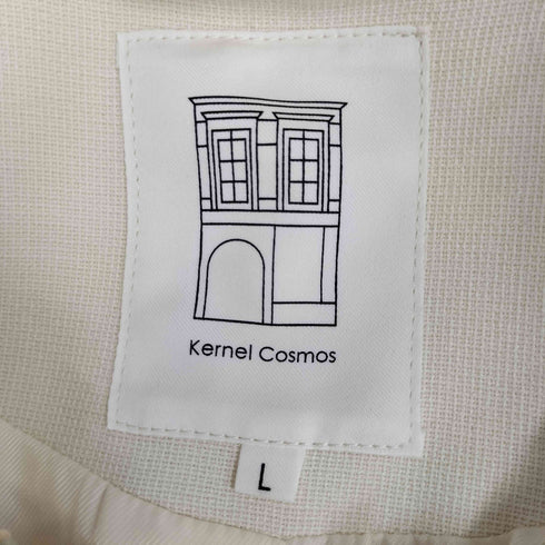 kernel cosmos 刺繍デザイン ノーカラージャケット レディース import:L