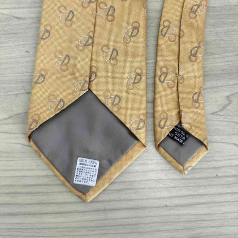 クリスチャンディオール Christian Dior 総柄 シルク ネクタイ メンズ