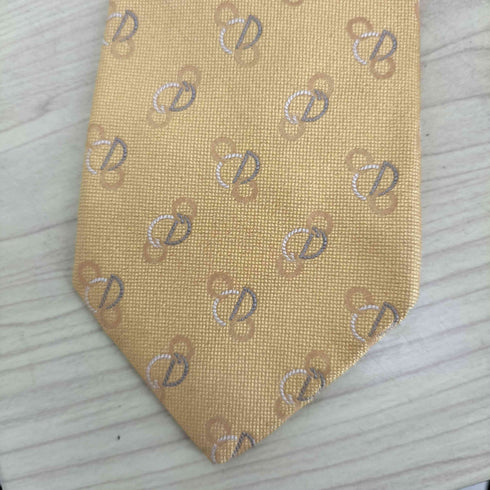クリスチャンディオール Christian Dior 総柄 シルク ネクタイ メンズ