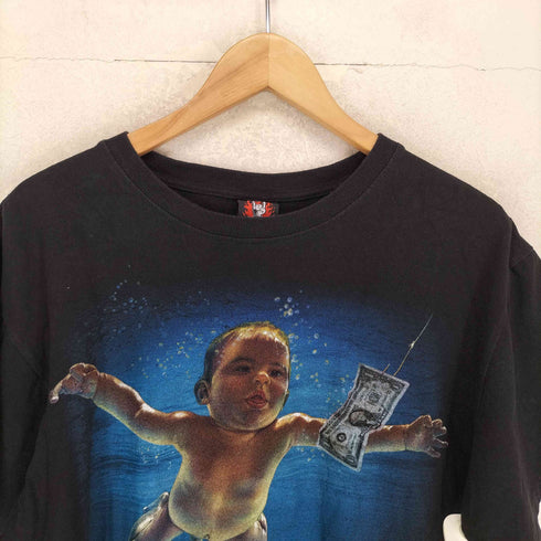 ロックイェア rock yeah フロント プリント バンド 半袖 Tシャツ メンズ L