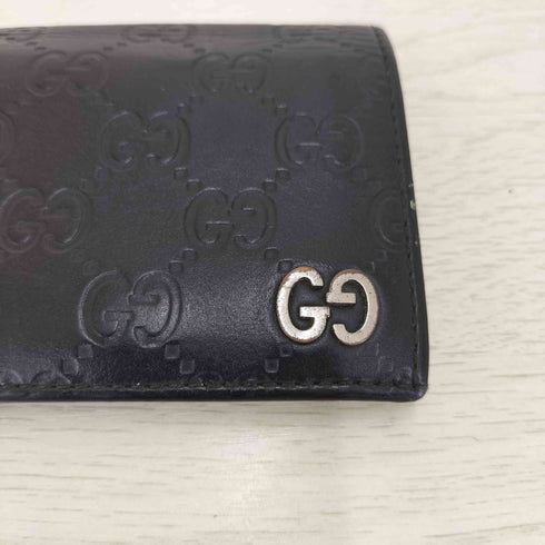 グッチ GUCCI シグネチャー 二つ折り 財布 メンズ