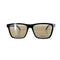 サンローランパリ SAINT LAURENT PARIS スクエア型 ブラックフレーム メガネ メンズ 55□17-145