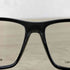 サンローランパリ SAINT LAURENT PARIS スクエア型 ブラックフレーム メガネ メンズ 55□17-145