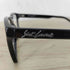サンローランパリ SAINT LAURENT PARIS スクエア型 ブラックフレーム メガネ メンズ 55□17-145