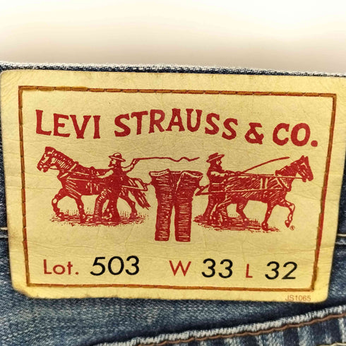 リーバイス Levis 00S 503 紙パッチ ストレートデニムパンツ メンズ W33 L32