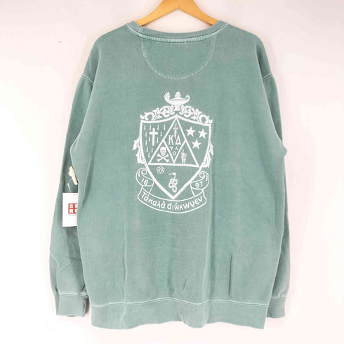 コンフォートカラーズ COMFORT COLORS 両面プリント スカルデザイン スウェット メンズ JPN:L