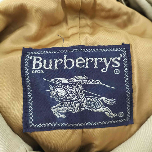 バーバリーズ BURBERRYS ノバチェックライナー付き 比翼ステンカラーコート メンズ