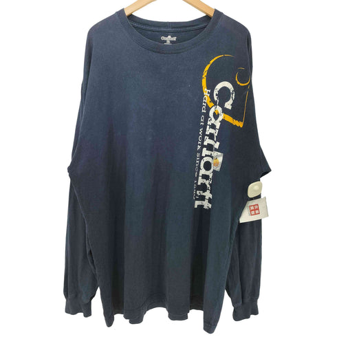 カーハート Carhartt 両面プリント 長袖 Tシャツ メンズ import:XL