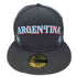 ニューエラ NEW ERA 59FIFTY ARGENTINA 刺繍 6パネル ベースボールキャップ メンズ 60.6cm
