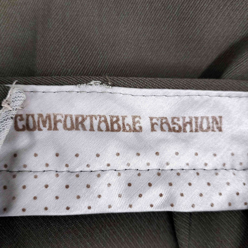 comfortable fashion ノータック パンツ メンズ