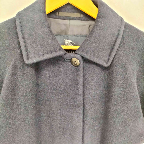 バーバリーロンドン BURBERRY LONDON ANGOLA&WOOL アンゴラ ウール ステンカラーコート レディース JPN:9号