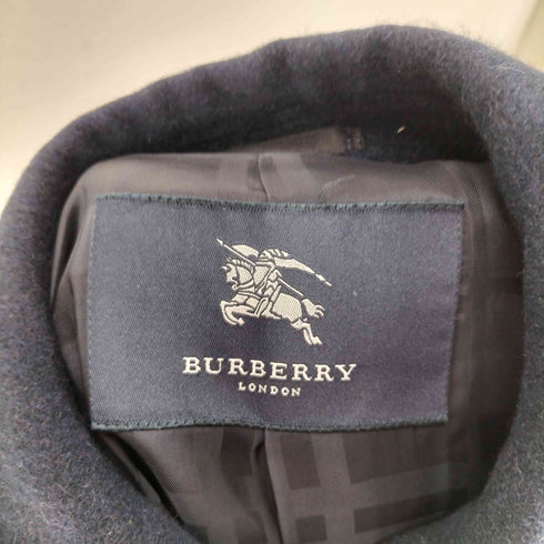 バーバリーロンドン BURBERRY LONDON ANGOLA&WOOL アンゴラ ウール ステンカラーコート レディース JPN:9号