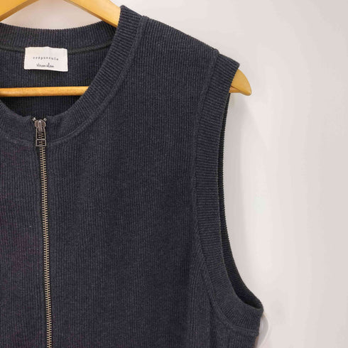 スティーブンアラン Steven Alan ZIP VEST ジップベスト メンズ JPN:2