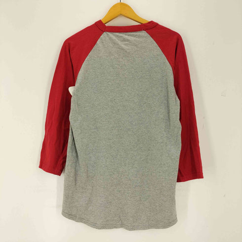 チャンピオン Champion グラフィックプリント ラグラン 7分袖Tシャツ メンズ M