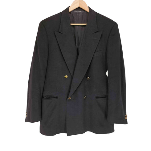 ジバンシィ GIVENCHY cashmere カシミヤ 100 MADE IN FRANCE ダブル テーラードジャケット メンズ 48
