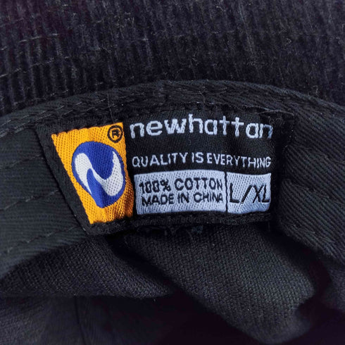 ニューハッタン NEWHATTAN コーデュロイ バケットハット メンズ