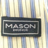 メイソンプリンス mason prince ストライプ ワイドストレートパンツ メンズ 0