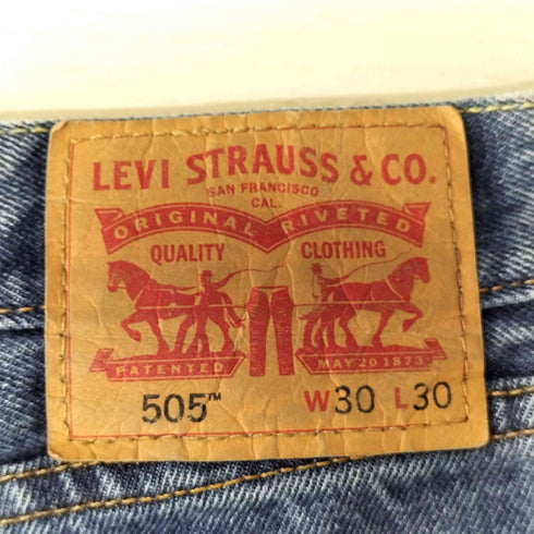 リーバイス Levis 505 レギュラーフィット ジーンズ ダークインディゴ メンズ W30L30