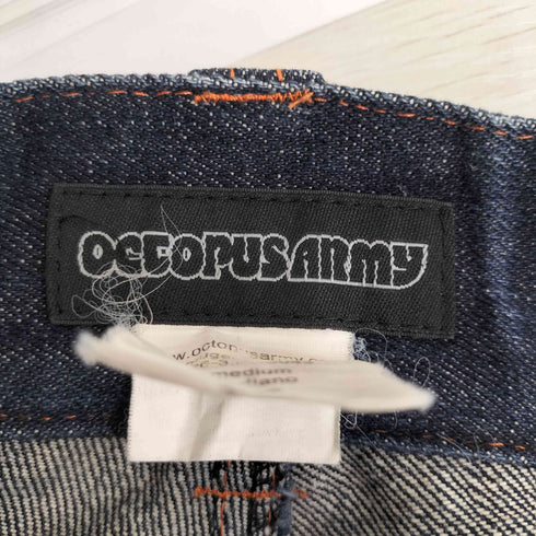 オクトパスアーミー OCTOPUS ARMY ペイントデザイン デニムパンツ メンズ JPN:M