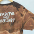 スラッシャー THRASHER タイダイ ブリーチ加工 クルーネックTシャツ メンズ L