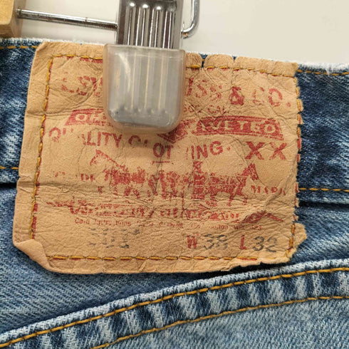 リーバイス Levis 90-00S メキシコ製 ボタン裏104刻印 ワイド ストレート バギー デニム パンツ メンズ W38L32