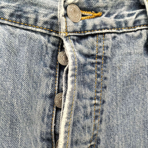 リーバイス Levis 90-00S メキシコ製 ボタン裏104刻印 ワイド ストレート バギー デニム パンツ メンズ W38L32