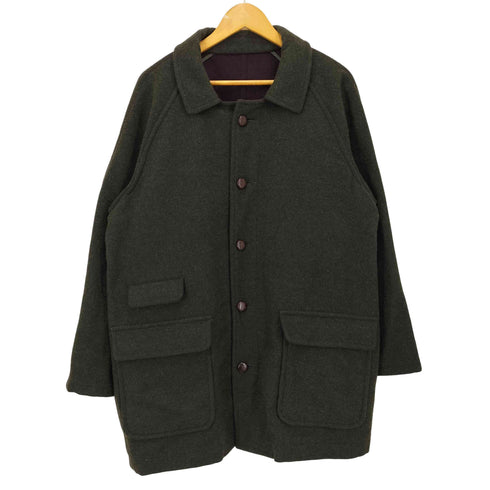 ミツミネ MITSUMINE BRITISH CLASSIC STYLE BASIC CLOTHING ウール ハーフ コート メンズ JPN:L