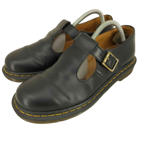 ドクターマーチン Dr.Martens POLLEY Tバーシューズ レザーシューズ メンズ UK:8