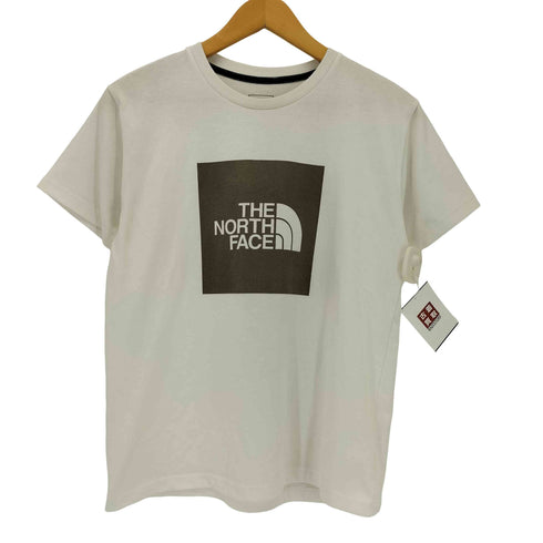ザノースフェイス THE NORTH FACE S/S Colored Square Logo Tee ショートスリーブカラードスクエアロゴティー レディース M